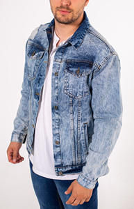 <b>Men's</b> <b>Trucker</b> <b>Jackets</b> Casual Cowboy Rugged Jean Denim Biker the <b>Trucker</b> <b>Jacket</b> Wholesale and Customize Denim <b>Jacket</b> - Product Image 5