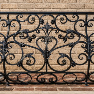 Durable Wrought Iron Balcony Railing Ideas for Safe Balconies, Elegant Facades, and Impressive Outdoor Living Spaces Today Now - Product Image 1