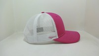 Casquette Trucker à 6 Panneaux Colormix Personnalisée, Profil Moyen, Dos en Maille, Couleurs Contrastées, Fermeture Snapback Ajustable, Casquette Décontractée pour Adultes