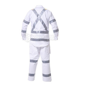 Conjunto de Uniforme de Trabajo, Tela Resistente, Ajuste Cómodo, Diseño Profesional, Apto para Uso Industrial y Diario - Product Image 5