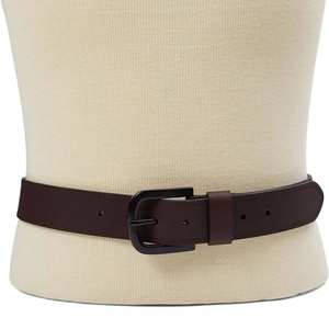 Ceinture HYPEN SPORTS en cuir de vachette véritable style vintage Oldtown, boucle à ardillon en alliage, largeur 34 mm, design durable, inspiration héritage - Product Image 5