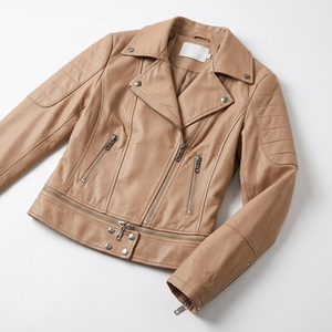 Chaqueta de Cuero para Mujer, Diseño Moderno y Elegante, Color Personalizado, Chaqueta de Cuero Larga para Mujer, Último Diseño - Product Image 5