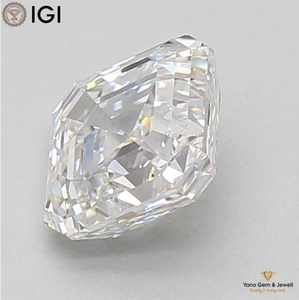 เพชรทรงแอสเชอร์ 4.00 กะรัต สวยหรู พร้อมใบรับรอง IGI เพชร CVD ผลิตในห้องปฏิบัติการ สี D ความสะอาดระดับ VS2 สร้างสรรค์เครื่องประดับในฝันของคุณ - Product Image 5