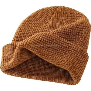 2024 hiver en gros haute qualité unisexe bonnet casquettes 100% coton Logo personnalisé impression poids léger différentes couleurs meilleure conception - Product Image 5