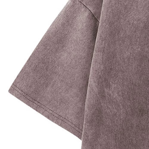 Camisetas de Algodón Puro Unisex con Lavado Ácido, Personalizadas al por Mayor, para Hombre, Estilo Casual - Product Image 6