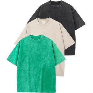 Camiseta 100% algodón personalizada con cuello redondo, camiseta de color sólido con cuello redondo, camiseta para hombre, camiseta de cuello redondo para hombre - Product Image 2