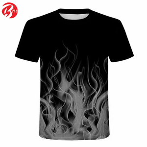 Unique Style Street Casual Best Quality Round Neck Mens Clothing Print New Arrival T-<b>shirt</b> - Product Image 4