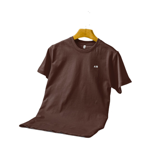 เสื้อยืดผู้ชายพิมพ์ลายตามสั่ง ทรงปกติ ผ้าฝ้าย 100% 300 GSM สไตล์วินเทจลำลอง เป็นมิตรกับสิ่งแวดล้อม โลโก้ด้านหน้า ดีไซน์ไซส์ใหญ่ - Product Image 4