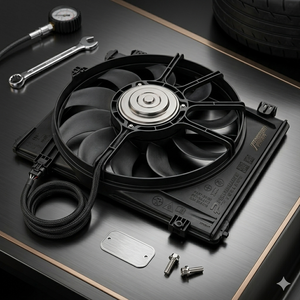 Ensemble de ventilateur de refroidissement du radiateur i10, ventilateur de refroidissement du moteur 12V, pièces détachées automobiles - Product Image 2