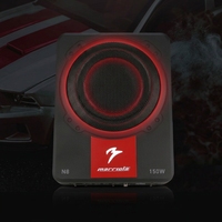 Caisson de Basses Actif Extra-Plat 8 Pouces à Forte Vente N8 150W RMS Intégré pour Voiture