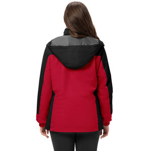 Veste coupe-vent en coton tricoté imprimé sur mesure OEM, best-seller, imperméable, réversible, veste de mode pour femmes - Product Image 2