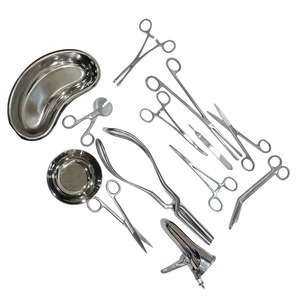 Kit d'instruments chirurgicaux gynécologiques manuels de qualité supérieure en acier inoxydable pour usage clinique et hospitalier (vente en gros) - Product Image 5