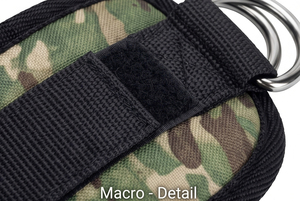 Sangles de cheville réglables en nylon avec Velcro pour entraînement, sangles de cheville pour machine à câble, support de jambe, unisexe - Product Image 5