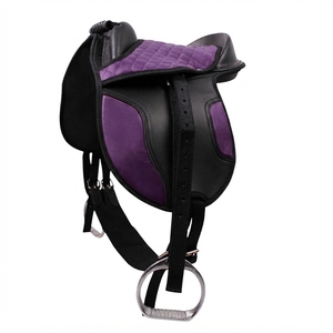 Silla de Montar Duradera con Correas Ajustables, Cómoda Silla Ecuestre para Montar a Caballo al Aire Libre - Product Image 6