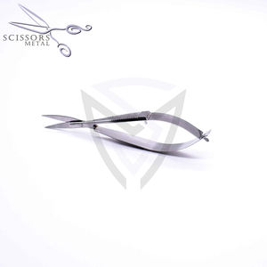 Ciseaux à ressort professionnels sur mesure en acier inoxydable de haute qualité, instruments de beauté pour les ongles, lame incurvée durable et tranchante - Product Image 3