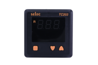 SELEC TC203AX Pengontrol Suhu Layar Merah 3-Digit Komunikasi Modbus EEPROM Output Relay/SSR Titik Tunggal