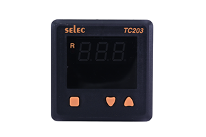 SELEC TC203AX Pantalla roja de 3 dígitos, punto de referencia único, controlador de temperatura con salida de relé/SSR - Product Image 5