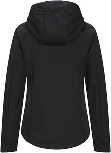 Vestes softshell pour femmes bleu marine, coupe ajustée, imperméables, vêtements d'extérieur de qualité export, avec capuche, vestes softshell - Product Image 6
