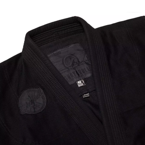 Kimono BJJ pour la série 81 ICED & MURDRD Co Uniform JIU JITSU BRAZILIAN Noir 100% Coton 440g Léger - Product Image 3