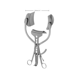 Collin Abdominal Retractor With Three Blades Stainless Steel Abdominal Surgery Instruments Collin Retractors - Product Image 6