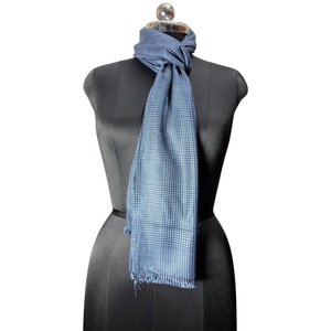 Écharpe Houndstooth Tissée à la Main Best-Seller – Unisexe, Hiver/Automne, Fournisseur OEM Personnalisé en Gros – Viscose/Coton/Mélange - Product Image 3