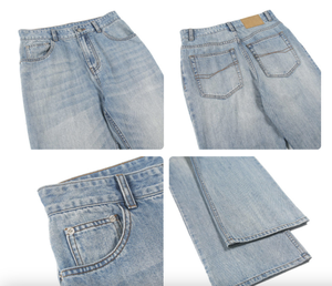 Jeans pour hommes grande taille 2026, jeans en denim de qualité, jeans hip hop pour hommes - Product Image 5