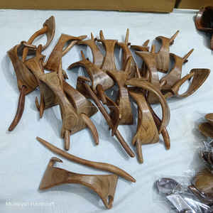 Barrette à cheveux en bois de qualité supérieure avec bâtonnet, couleur noire, pour coiffure élégante pour filles et femmes, mariage à bas prix - Product Image 3