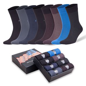 Calzini Eleganti in Bambù di Lusso per Uomo, 8 Paia, Calzini da Pantalone, Taglia Scarpe da 8 a 11.5 - Product Image 2
