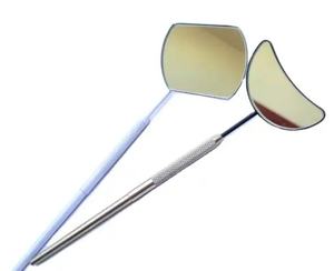 <b>Rectangle</b> Eyelash <b>Mirrors</b> <b>Rectangle</b> Shape Eyelash <b>Mirrors</b> for Lash Artists / Baby Pink Heart Lash - Product Image 2