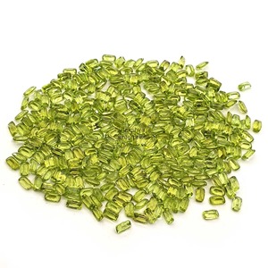 Peridoto Verde Natural, Corte Cojín, Piedra Suelta de 2mm y 4mm, Piedra Facetada, Precio al por Mayor, Peridoto a Granel para Suministros de Joyería - Product Image 4