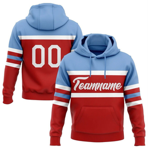 เสื้อฮู้ดฮอกกี้น้ำแข็งน้ำหนักเบาสำหรับทุกเพศ พิมพ์ลายตามสั่ง ออกแบบโลโก้ชื่อทีม เสื้อพูลโอเวอร์ ระบายอากาศได้ดี ใส่ได้ทั้งฤดูหนาวและฤดูร้อน - Product Image 6