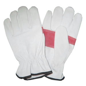 Gants de conduite en cuir de chèvre renforcé, protection industrielle des mains, gants de sécurité pour conducteurs, gants de travail robustes pour la construction - Product Image 3