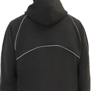Men's Custom Pullover Hoodie Sweatshirt <b>Raglan</b> Sleeve Sportswear Reflective Piping Athletic Training Casual Streetwear <b>Top</b> - Product Image 4