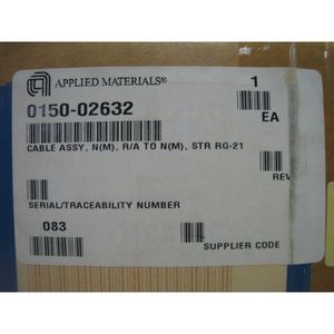 Nuevo conjunto de cables AMAT 0150-02632 N(M), R/A a N(M) - Equipo y Piezas de Semiconductores de Confianza de Marca Global - Product Image 1