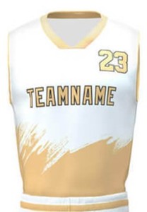 Uniforme de Baloncesto Reversible Personalizado de Alta Calidad para Hombre, Secado Rápido, Cuello en V, Sin Mangas, Colores Personalizados, Ropa de Baloncesto - Product Image 4
