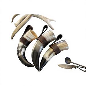 Juego de Tazas de Cerveza de Vidrio Estilo Vikingo, Hechas a Mano, Pulimentadas, Reutilizables, Aptas para Lavavajillas, Ecológicas, Regalo de Navidad - Product Image 5