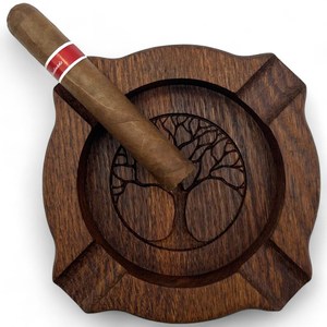 Eco-Friendly Reusable Wooden Ashtray for Smokers - Product Image 5