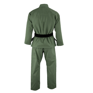 Kimono de judo bleu personnalisé de haute qualité pour le judo, le taekwondo, le jiu-jitsu - Gi BJJ en tissage perlé de l'usine d'arts martiaux en gros - Product Image 2