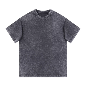 Camiseta de Hombre 100% Algodón, Color Sólido, Cuello Redondo, Manga Corta, Corte Holgado, Casual, Ecológica, Transpirable, Tejido Jersey - Product Image 4