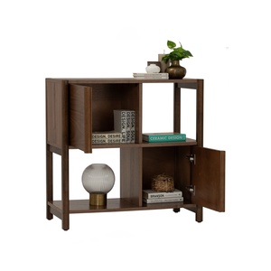 Librero Pequeño Contemporáneo de la Serie Holsten en MDF Resistente para Oficina en Casa y Espacios de Trabajo Profesionales - Product Image 2