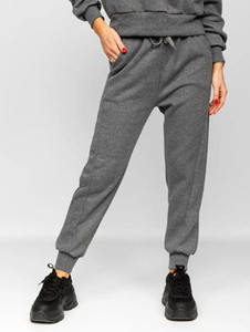 Ensemble de survêtement deux pièces pour femme, tissu doux, tenue de sport confortable, style streetwear décontracté et vente en ligne - Product Image 3