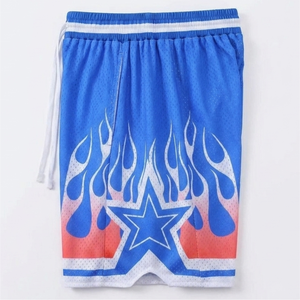 Shorts de basketball pour hommes de haute qualité, décontractés, couleur unie, légers, anti-plis, taille élastique, service OEM, prix de gros - Product Image 3