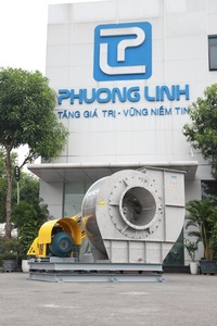 Ventilateur centrifuge à usage industriel CPL-8-10I, fonctionnement durable, norme d'exportation, entraînement par courroie, acier inoxydable, provenant de l'usine PLG au Vietnam. - Product Image 2