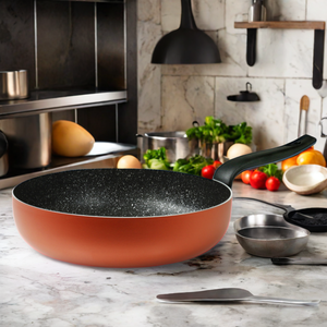 Padella Antiaderente in Granito Italiano di Alta Qualità, Pentola in Alluminio e Utensili da Cucina in Metallo Prodotti in Italia - Product Image 4