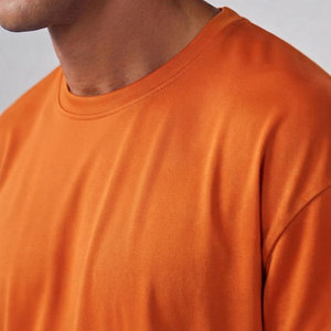 T-shirt de sport pour homme, coupe oversize, taille personnalisée, anti-humidité, ajustement ergonomique, design tactique, entraînement, tee-shirt ample, prix bas - Product Image 4