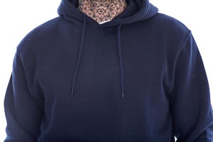 เสื้อสเวตเชิ้ตผ้าฟลีซแขนยาวแต่งขอบยางยืด กางเกงจ็อกเกอร์ผ้าคอตตอนผสม ปักโลโก้ตามสั่ง สีพื้น ผลิตตามแบบที่ต้องการ - Product Image 2