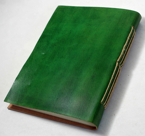 Cuaderno de Cuero Genuino con Logotipo Impreso Personalizado, Diario Multicolor, Cuaderno de Ejercicios, Venta al por Mayor, Cuadernos Personalizables Vintage - Product Image 4