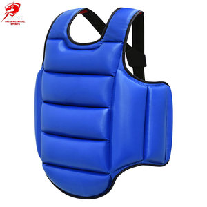 Gilet de protection thoracique professionnel en cuir de haute qualité pour l'entraînement de boxe – Matériaux durables, écologiques et respirants pour un confort optimal - Product Image 1