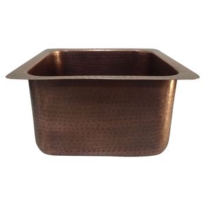 Bol à pédicure en cuivre grande capacité pour spa et soin des pieds, avec finition martelée artisanale - Product Image 3