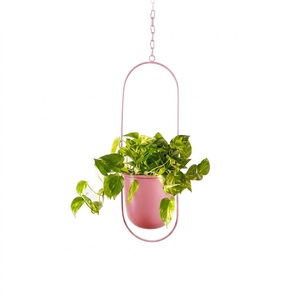 Ensemble de suspensions modernes en métal doré pour plantes d'intérieur, support de plafond de luxe pour salon, balcon et décoration bohème, pot suspendu - Product Image 6